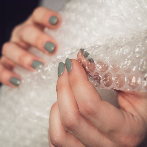 stress relief bubble wrap