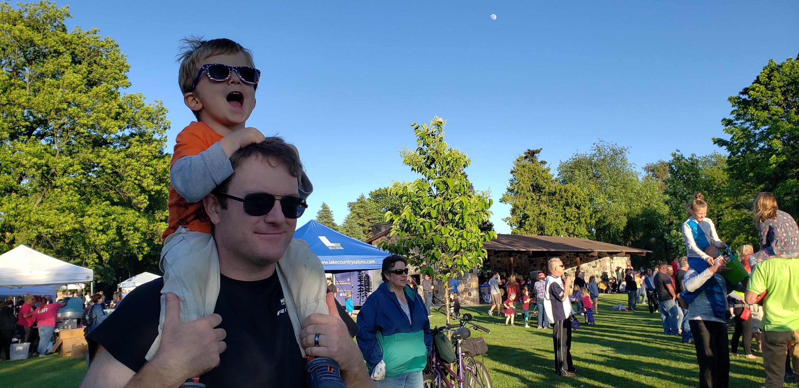 Family at event in Oconomowoc