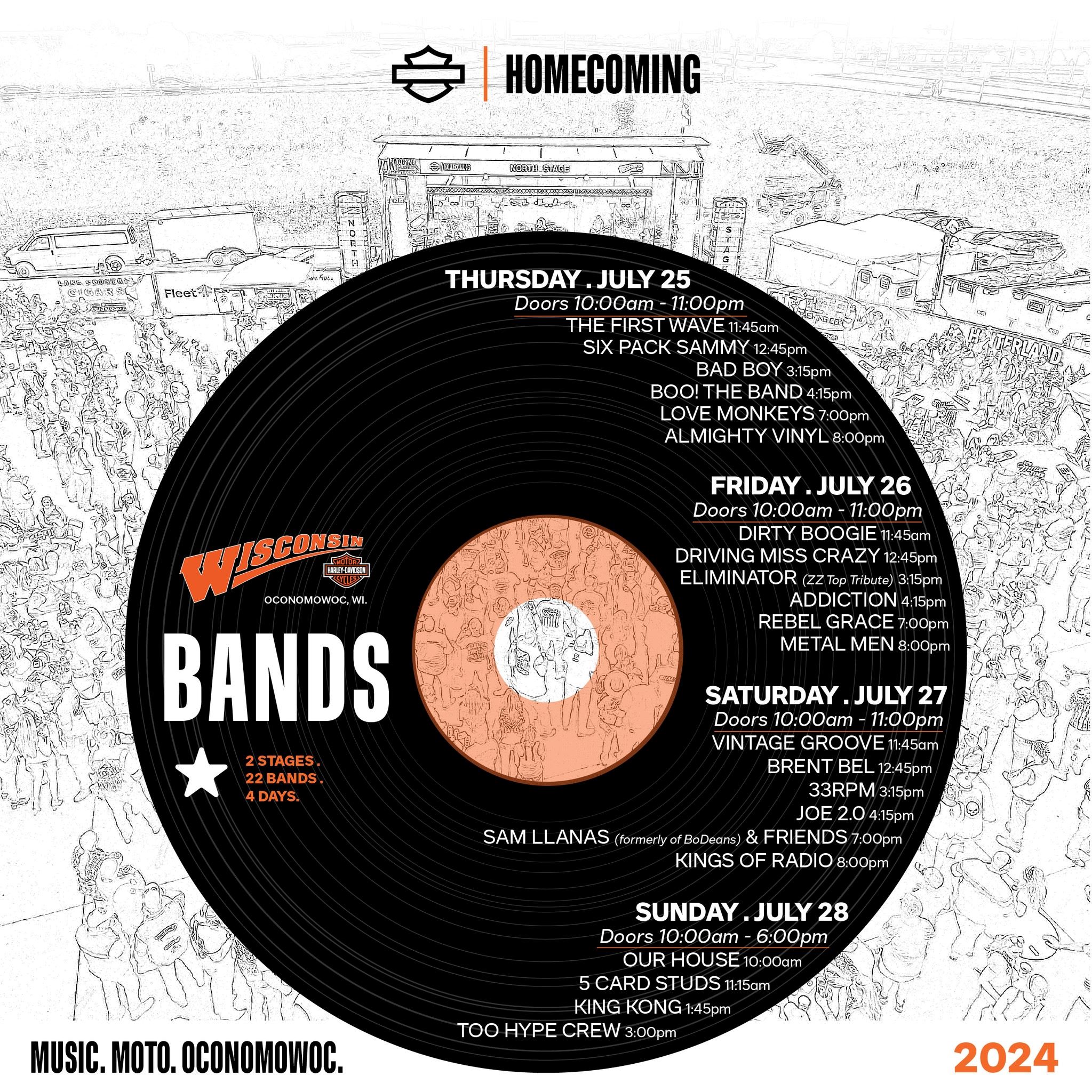 Wisconsin Harley Schedule