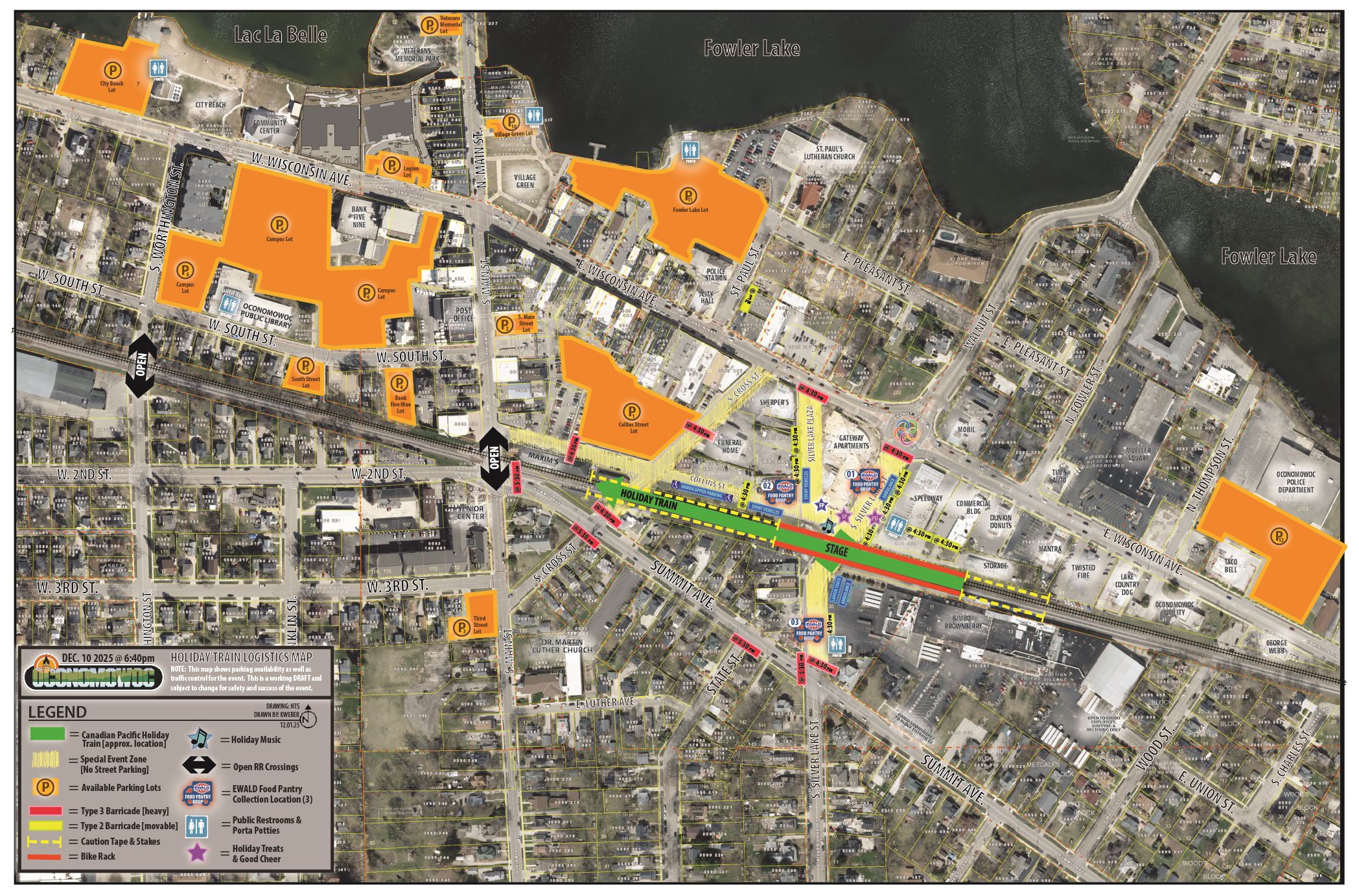 2025 Holiday Train Mastermap